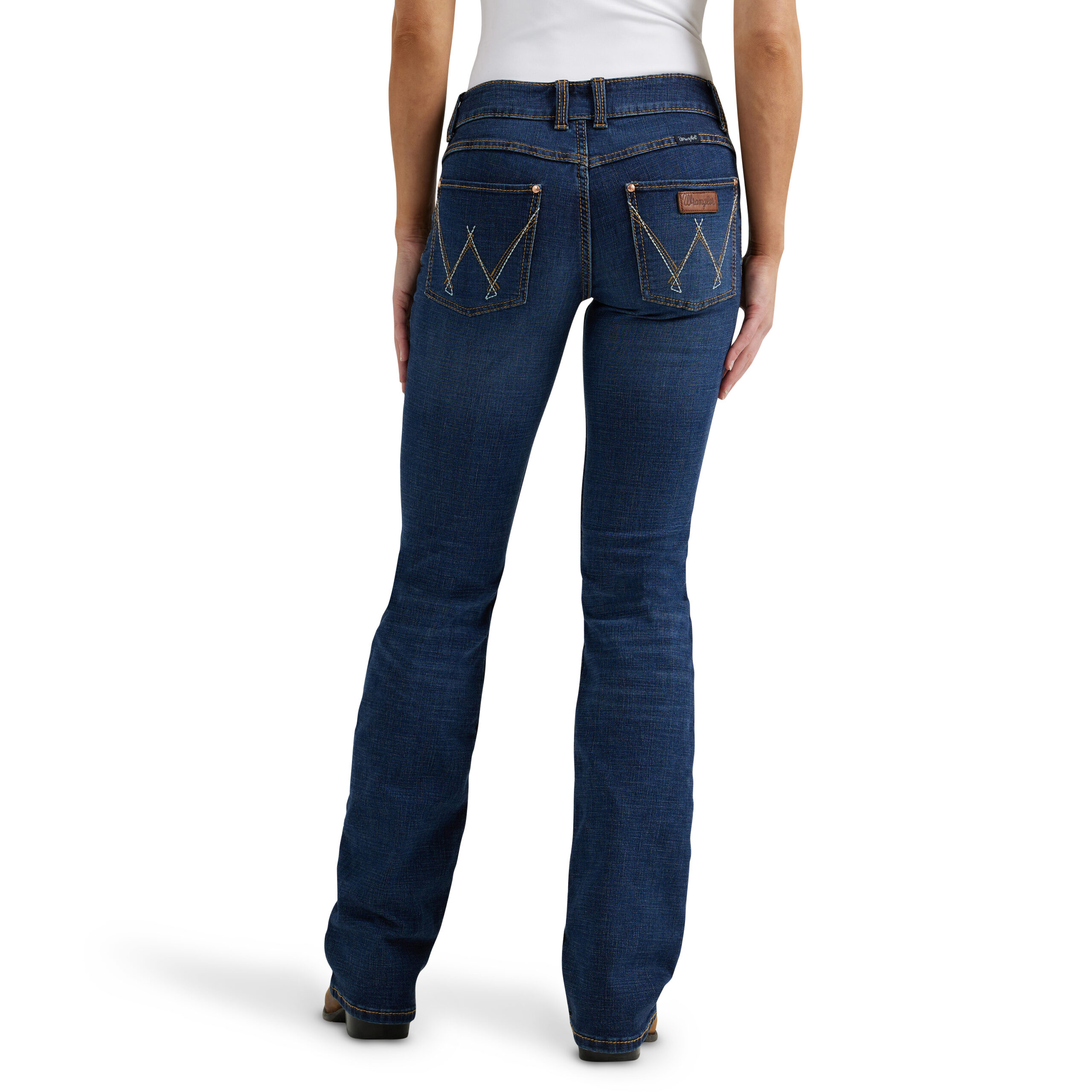 09MWZMS Women's Wrangler Retro® Mae Mid Rise Bootcut Jean - Image 2