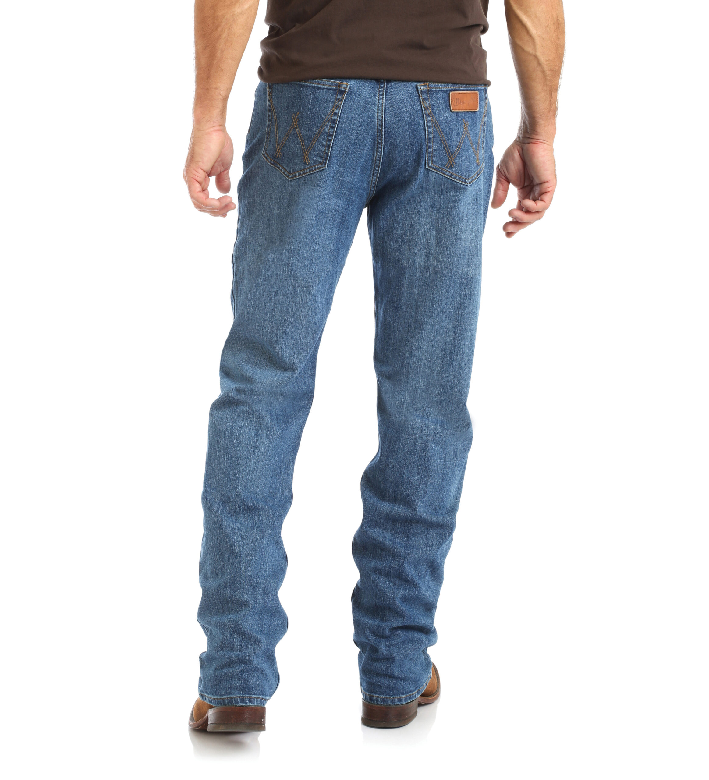 01MCWAB Men's Wrangler 20X Active Flex Relaxed Fit Admiral Blue Jean - Image 2