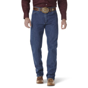13MWZGK Wrangler Men's Cowboy Cut Original Fit Stonewashed Jean