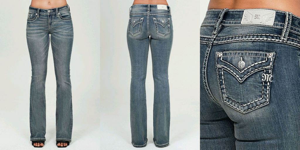 M5014B435V Women's Miss Me Mid-Rise Bootcut Jean
