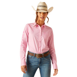 10048754 Women's Ariat Team Kirby Stretch Shirt