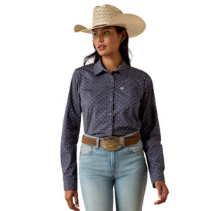 10071416 Women's Ariat Kirby Stretch Long Sleeve Snap Shirt