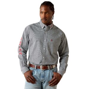10071716 Men's Ariat Team Ward Classic Fit Shirt