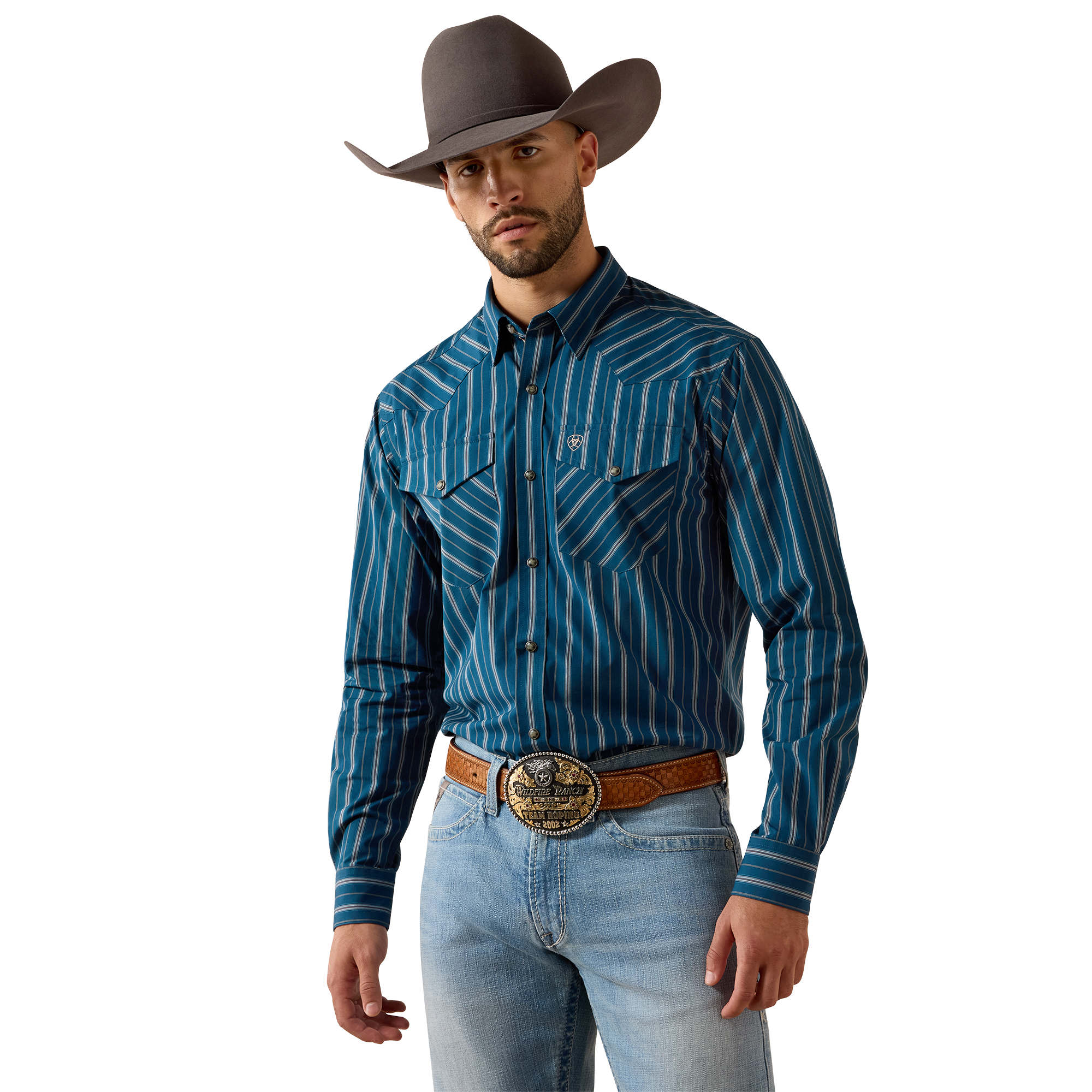 10079442 Men's Ariat Pro Series Wolfgang Classic Fit Snap Shirt