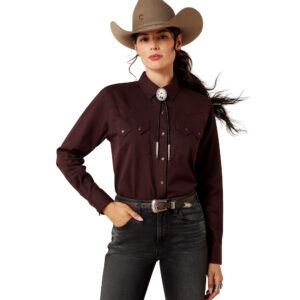 10079629 Women's Ariat Earthbound Western Snap Shirt