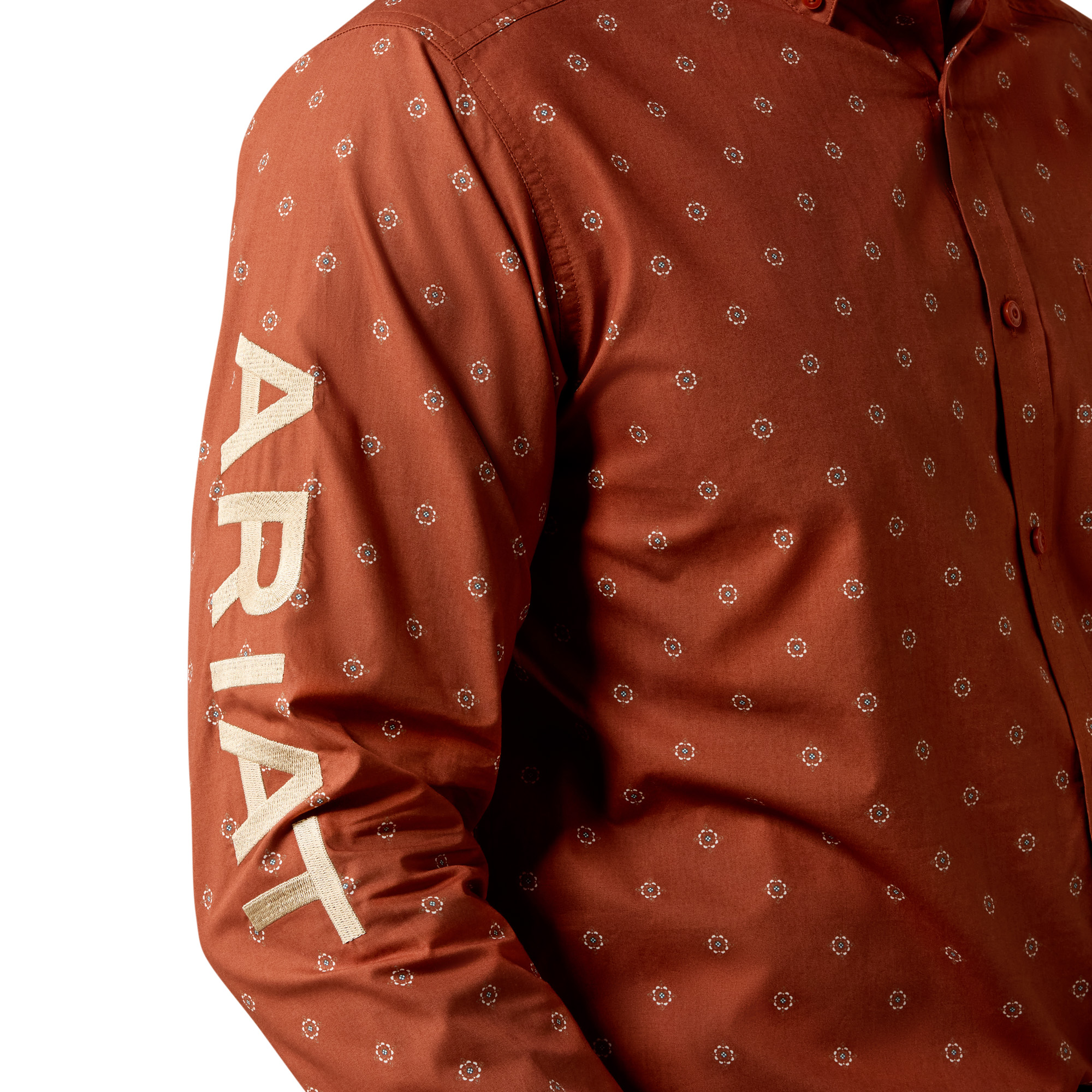 10080596 Men's Ariat Team Dakota Classic Fit Shirt - Image 2
