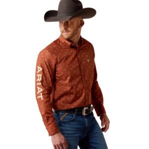 10080596 Men's Ariat Team Dakota Classic Fit Shirt