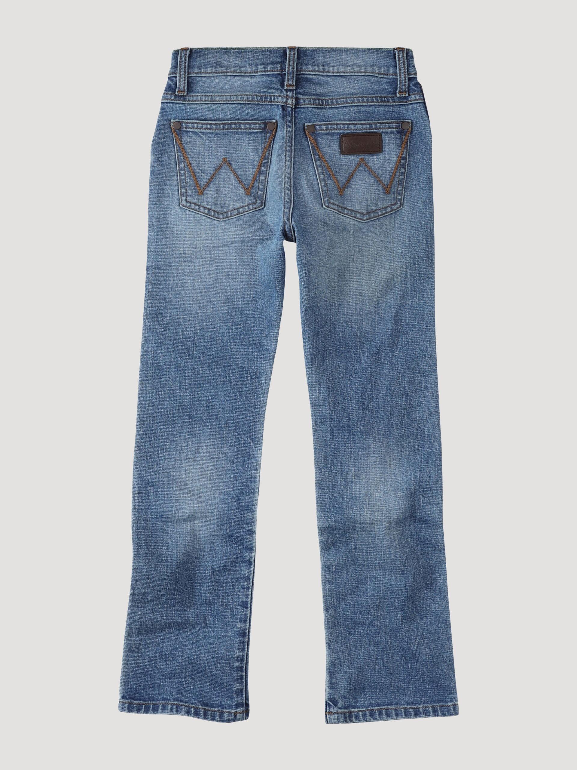 2335642 Boy's Wrangler Retro® Slim Straight Jean in Roughhouse - Image 2