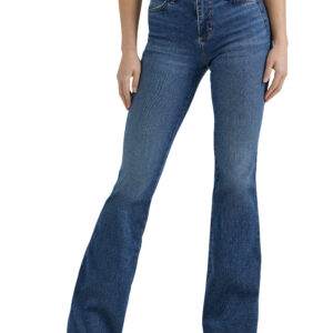 2359281 Women's Wrangler BESPOKE High Rise Flare Jean in Lily